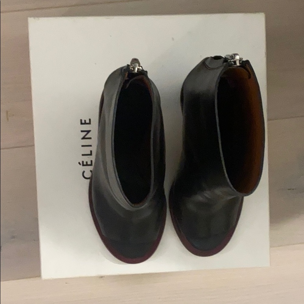 celine sandal/open toe ankle boot